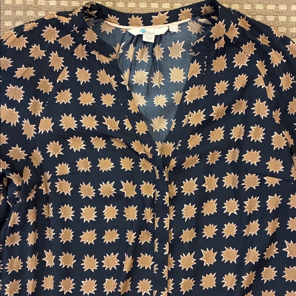 Boden x Anthropologie sunburst Blouse - Picture 3 of 5